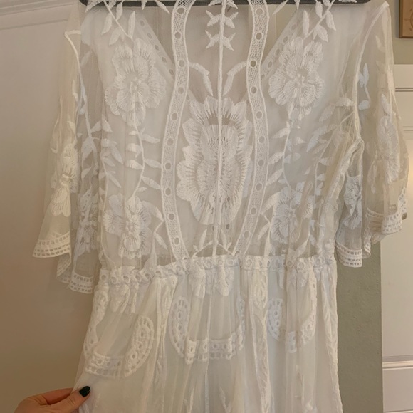 Perfect Lace Detail Romper - Picture 6 of 8